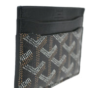 Goyard Saint Sulpice Card Case Holder Black Small Good