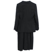 Christian Dior Setup Suit Jacket Skirt Black #11