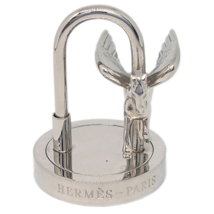 Hermes 2007 Entrez dans la danse! Pegasus Cadena Silver Small Good