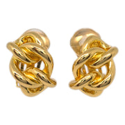 Christian Dior Earrings Clip-On Gold