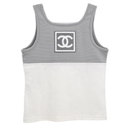 Chanel 2001 Sport Line Sleeveless Top Gray #40