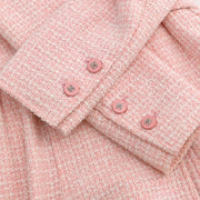 Chanel 1996 Collarless Coat Pink #34