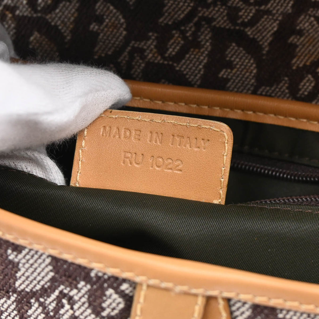 Christian Dior 2002 Brown Trotter Saddle Handbag – AMORE