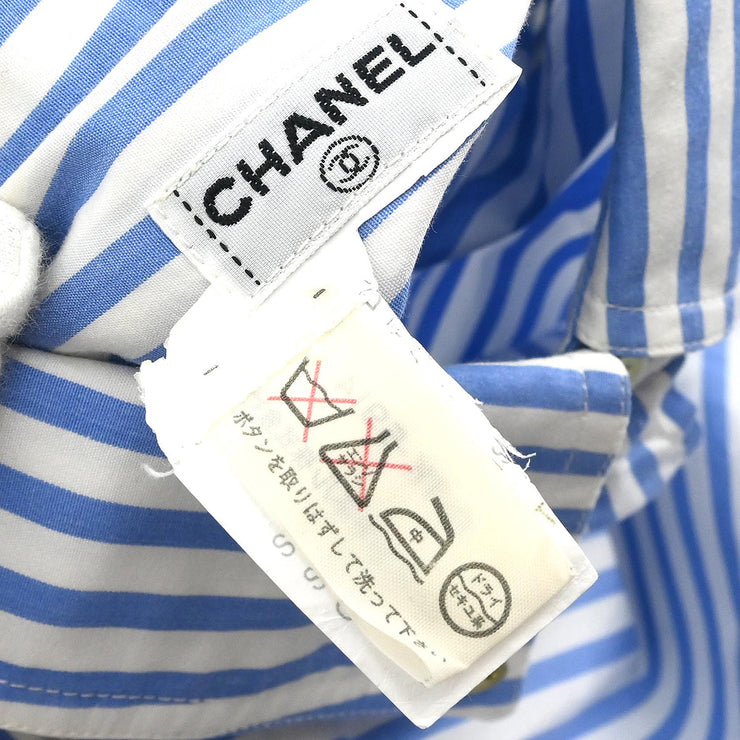 Chanel Shirt Blouse Blue