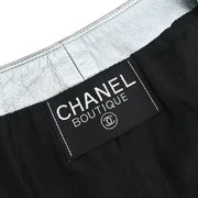 Chanel Sleeveless Vest Jacket Silver