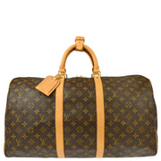 Louis Vuitton 2003 Monogram Keepall 50 Duffle Travel Handbag M41426