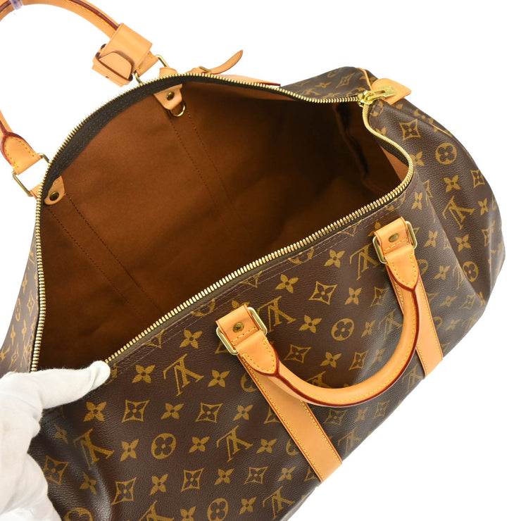 Louis Vuitton 2003 Monogram Keepall 50 Duffle Travel Handbag M41426