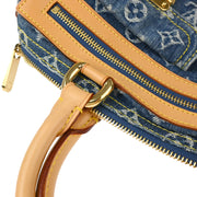 Louis Vuitton 2005 Blue Monogram Denim Neo Speedy Handbag M95019