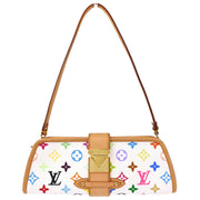 Louis Vuitton 2005 White Monogram Multicolor Shirley Handbag M40049