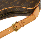 Louis Vuitton 2004 Monogram Pochette Croissant Handbag M51510