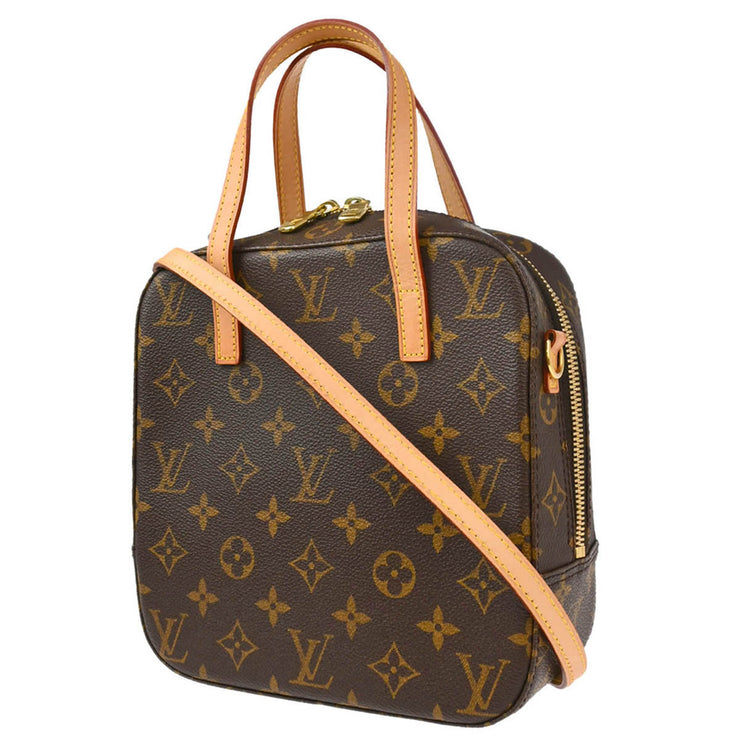 Louis Vuitton 2003 Monogram Spontini 2way Shoulder Handbag M47500