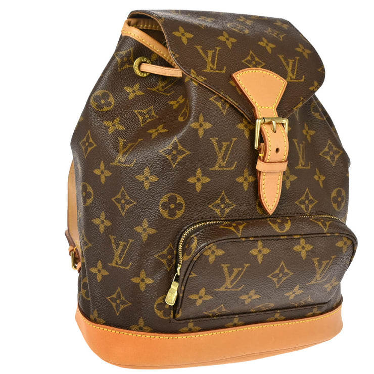 Louis Vuitton 1997 Monogram Montsouris MM Backpack M51136