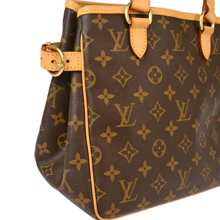 Louis Vuitton 2007 Monogram Batignolles Tote Handbag M51156