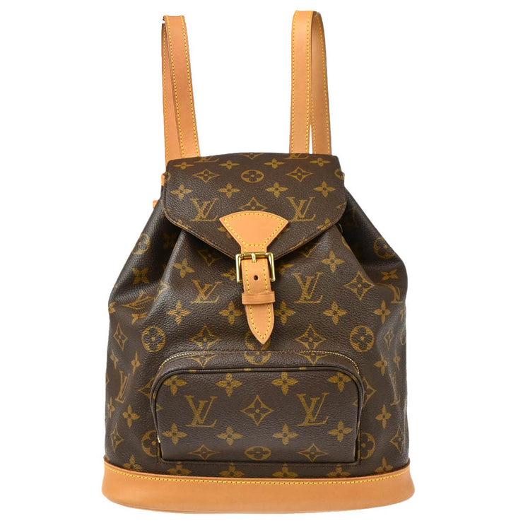 Louis Vuitton 1999 Monogram Montsouris MM Backpack M51136