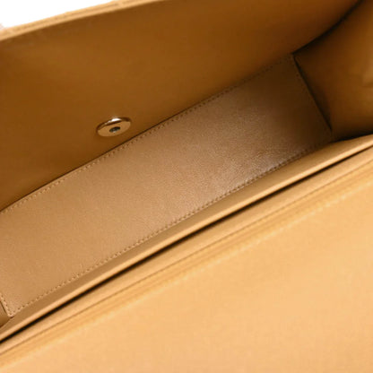 Chanel 1997-1999 Beige Caviar Shoulder Bag