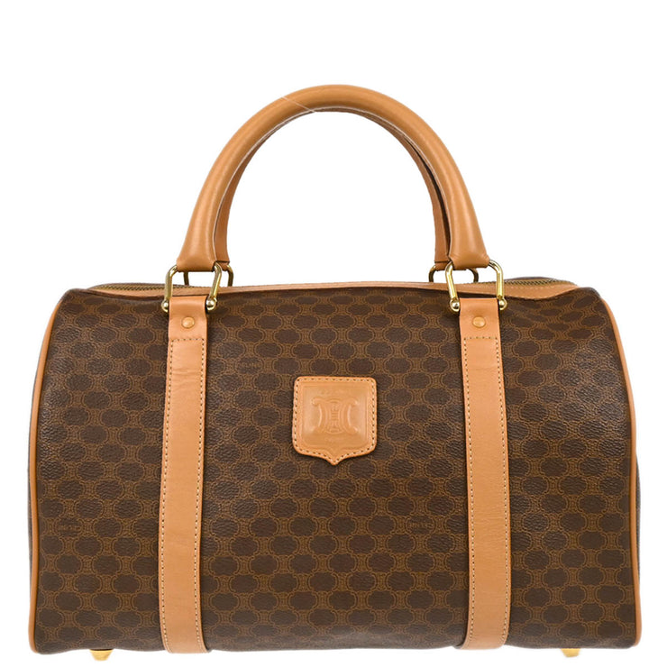 Celine Brown Macadam Handbag