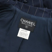 Chanel 1997 Double Breasted Jacket Navy #36