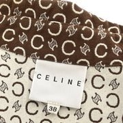 Celine Zip Up Jacket Macadam Brown #38