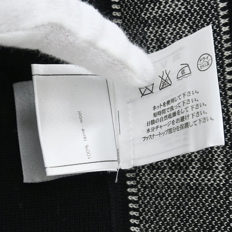 Chanel 2003 Zip Up Jacket Black #42