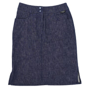 Chanel 1999 Denim Skirt Indigo #36