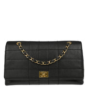 Chanel 2001-2003 Black Caviar Shoulder Bag