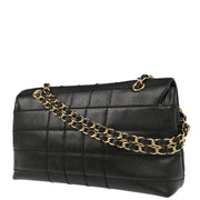 Chanel 2001-2003 Black Caviar Shoulder Bag