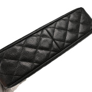 Chanel 1994-1996 Black Caviar Shoulder Bag