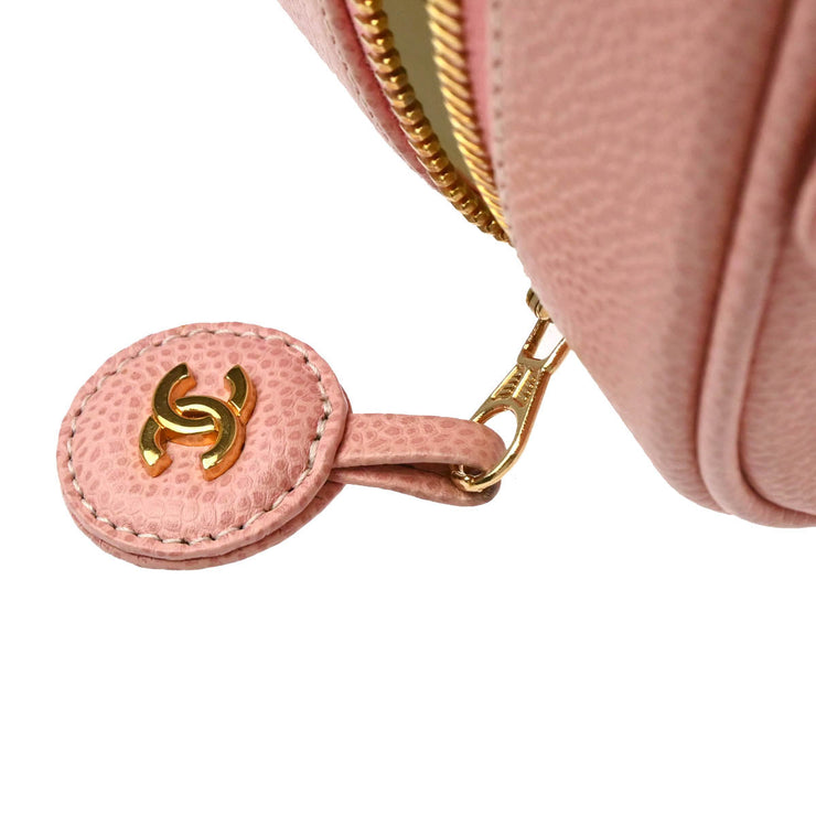 Chanel 2003-2004 Pink Caviar Timeless Vanity Handbag