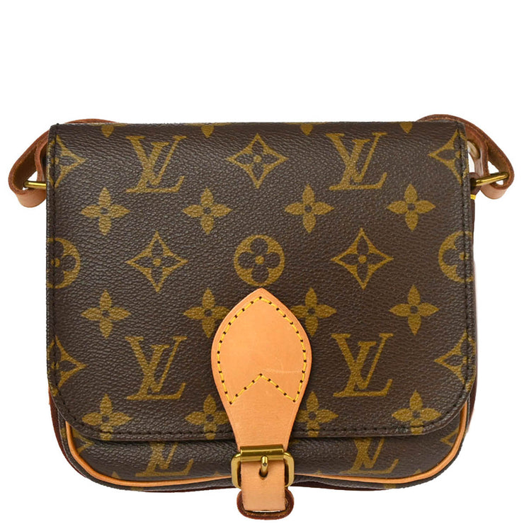 Louis Vuitton 1999 Monogram Cartouchiere PM Shoulder Bag M51254