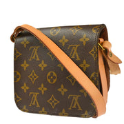 Louis Vuitton 1999 Monogram Cartouchiere PM Shoulder Bag M51254