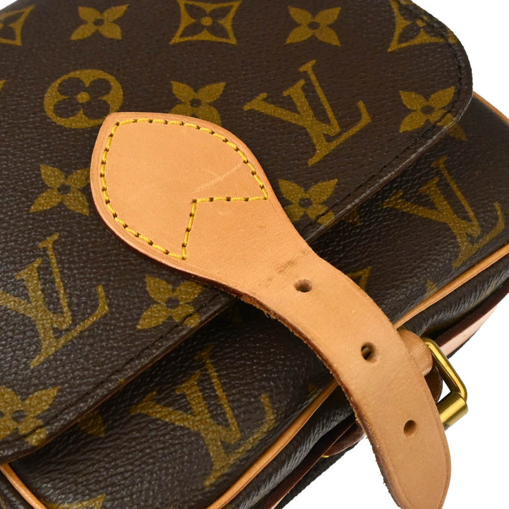 Louis Vuitton 1999 Monogram Cartouchiere PM Shoulder Bag M51254