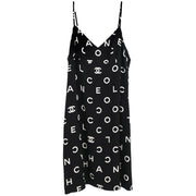 Chanel 1997 Sleeveless Dress Black #44