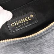 Chanel 2003-2004 Black Caviar Bowling Bag 27