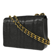 Chanel 1994-1996 Black Caviar Shoulder Bag