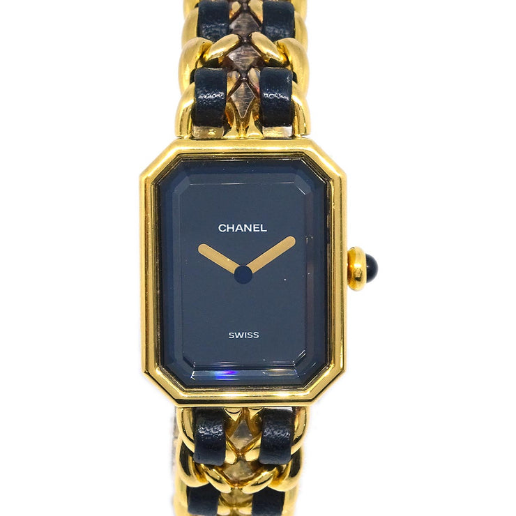 Chanel Premiere Quartz Watch Gold #M