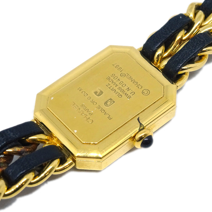 Chanel Premiere Quartz Watch Gold #M