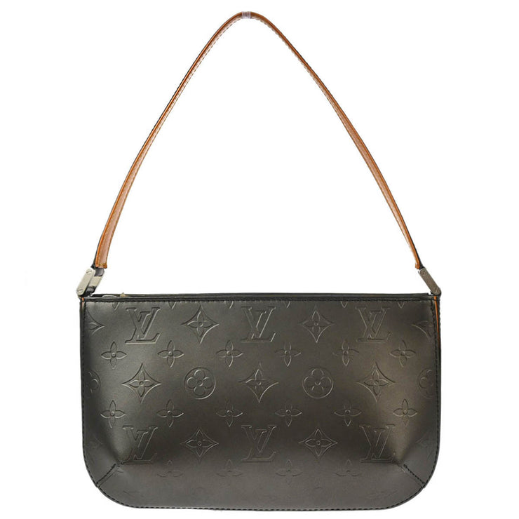 Louis Vuitton 2003 Black Monogram Mat Fowler Handbag M55142