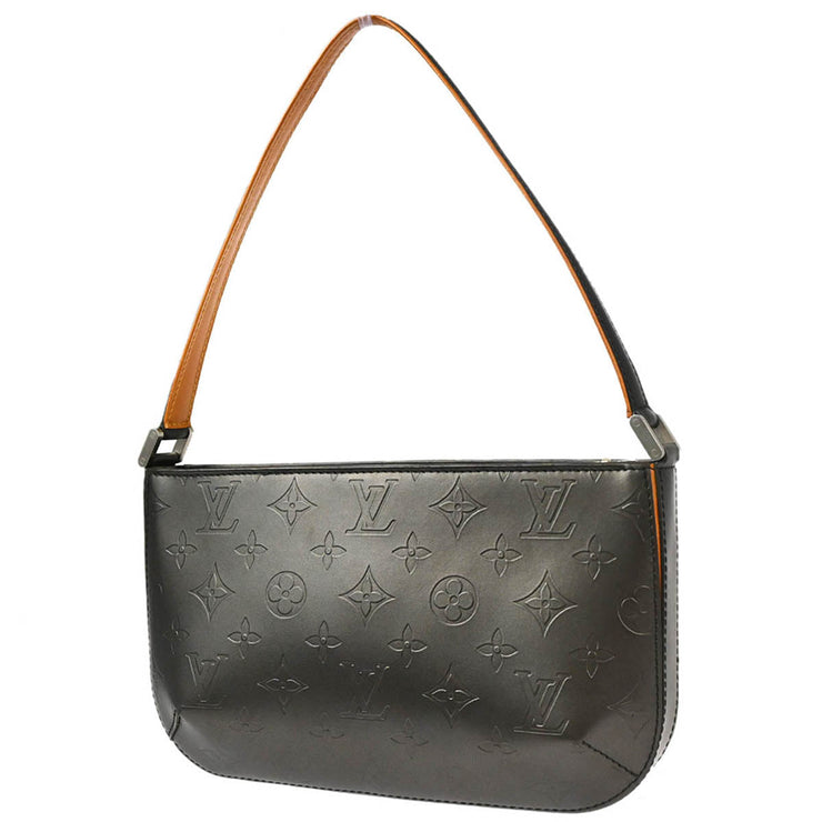 Louis Vuitton 2003 Black Monogram Mat Fowler Handbag M55142