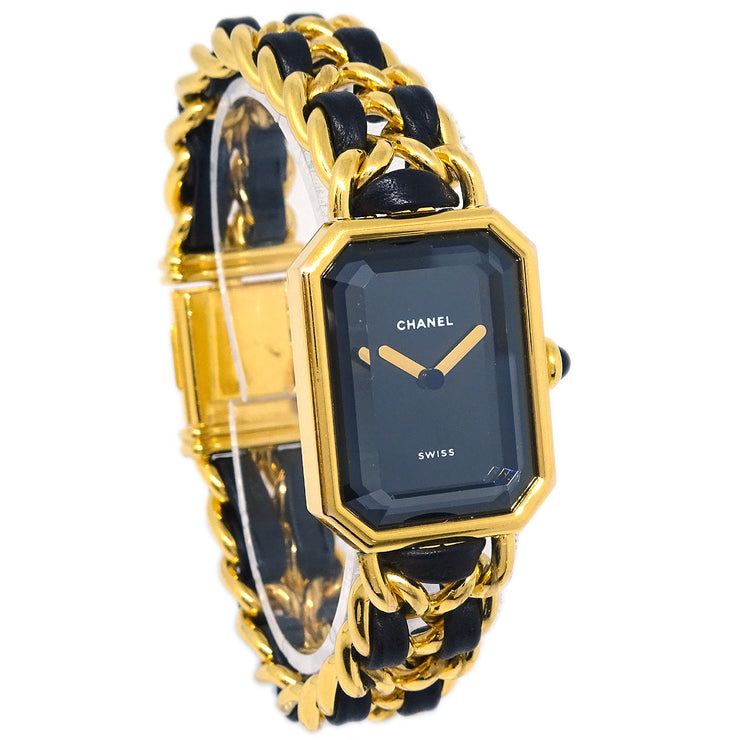 Chanel Premiere Quartz Watch Gold #M