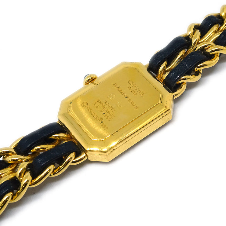 Chanel Premiere Quartz Watch Gold #M