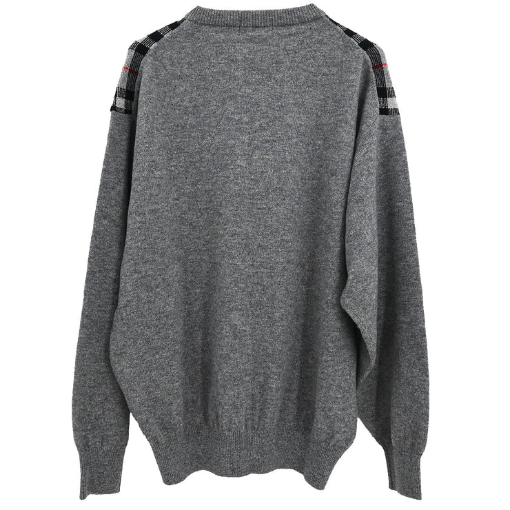 Burberrys Gray Sweater #L