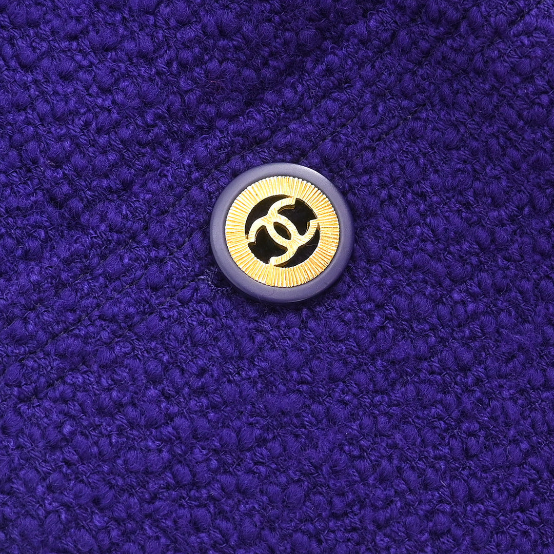 Chanel Setup Suit Jacket Skirt Purple 26 #38 – AMORE Vintage Chanel Setup Suit Jacket Skirt Purple 26 #38 – AMORE Vintage