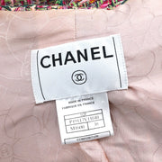 Chanel 2002 Collarless Jacket Pink #38