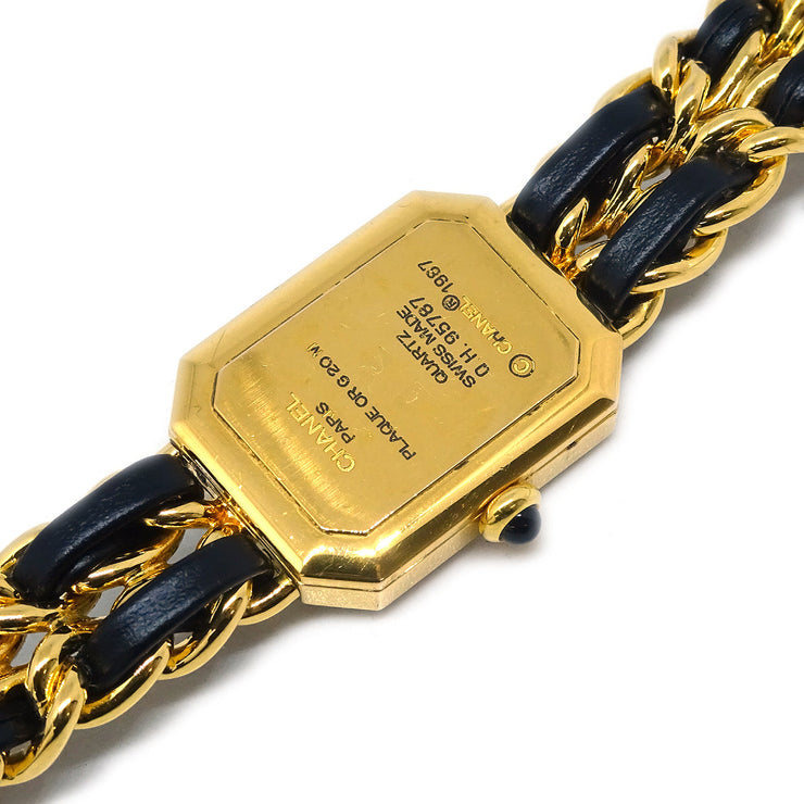 Chanel Premiere Quartz Watch Gold #M