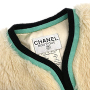 Chanel 1994 Fur Jacket Ivory #38