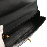 Chanel 2000-2001 Black Lambskin Shoulder Bag