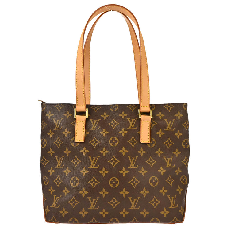 Louis Vuitton 2001 Monogram Cabas Piano Shoulder Tote Bag M51148