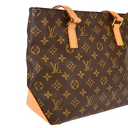 Louis Vuitton 2001 Monogram Cabas Piano Shoulder Tote Bag M51148