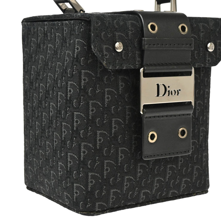 Christian Dior 2002 Black Street Chic Trotter Vanity Handbag