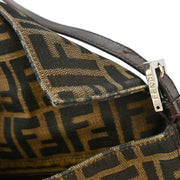 Fendi Brown Zucca Baguette Handbag